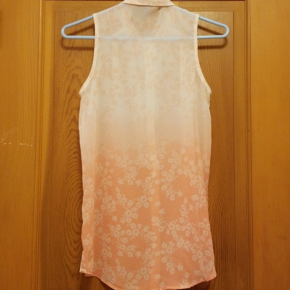 Sheer Summer Button Down, Imaginary Voyage, Size S - Picture 1 of 3